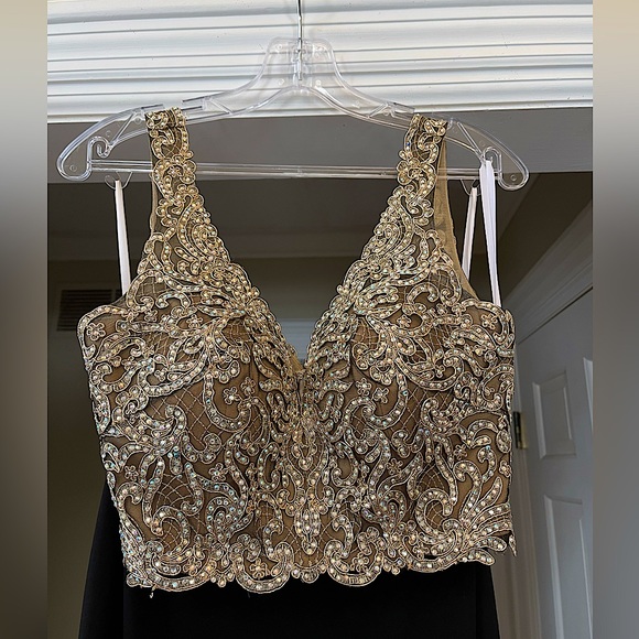 Two piece prom dress - Picture 2 of 2